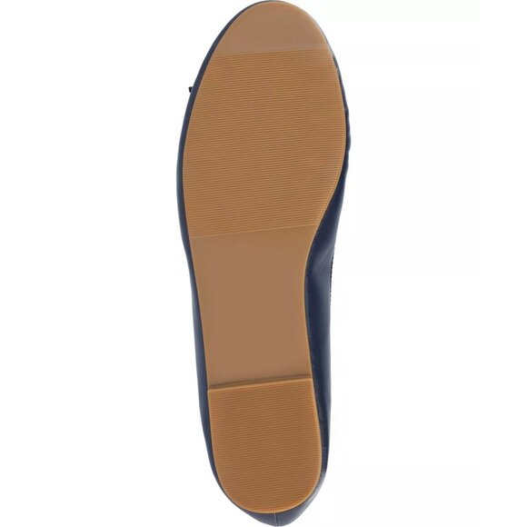 Journee Collection Womens Vika Ballet comfortable Flats Navy Blue Size 6 NIB - Picture 4 of 5